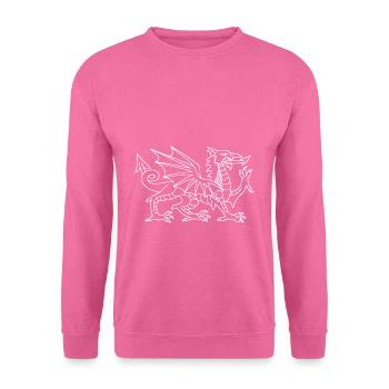 Dragon - Unisex Sweatshirt - pink - Front