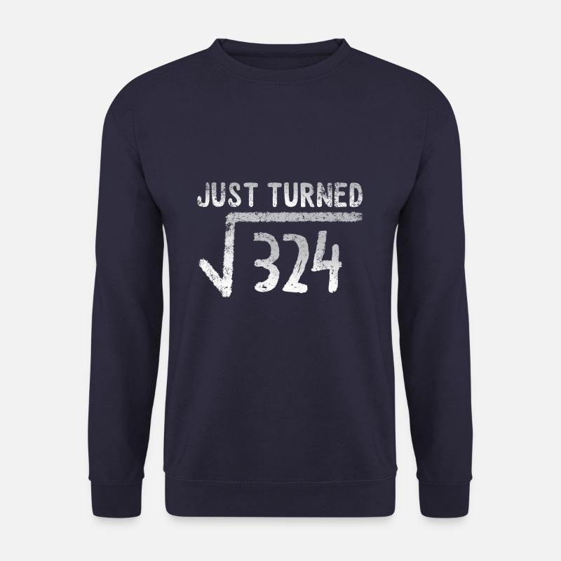 math 18th birthday - Unisex Sweatshirt - navy
