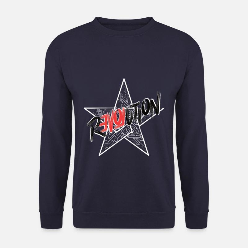 Revolution love - Unisex Sweatshirt - navy