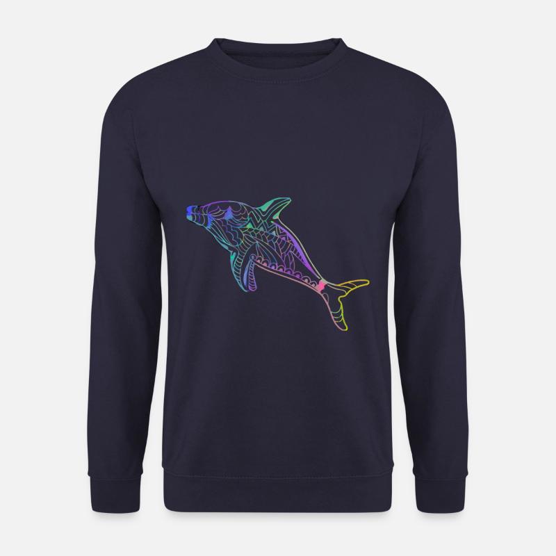 Delfin - Unisex Pullover - Navy