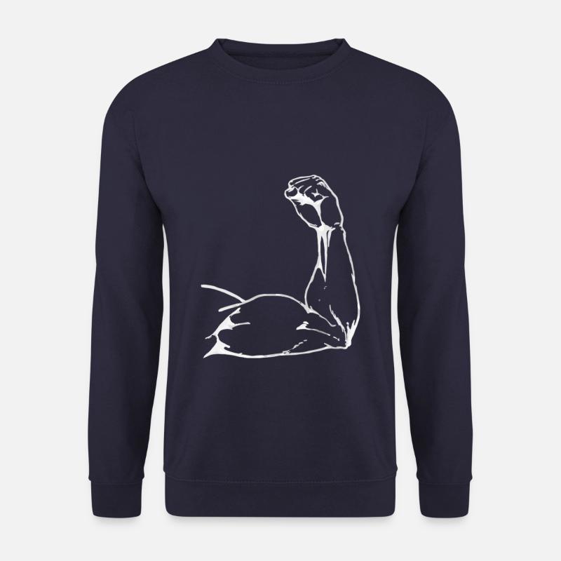 Muscles - Unisex Sweatshirt - navy