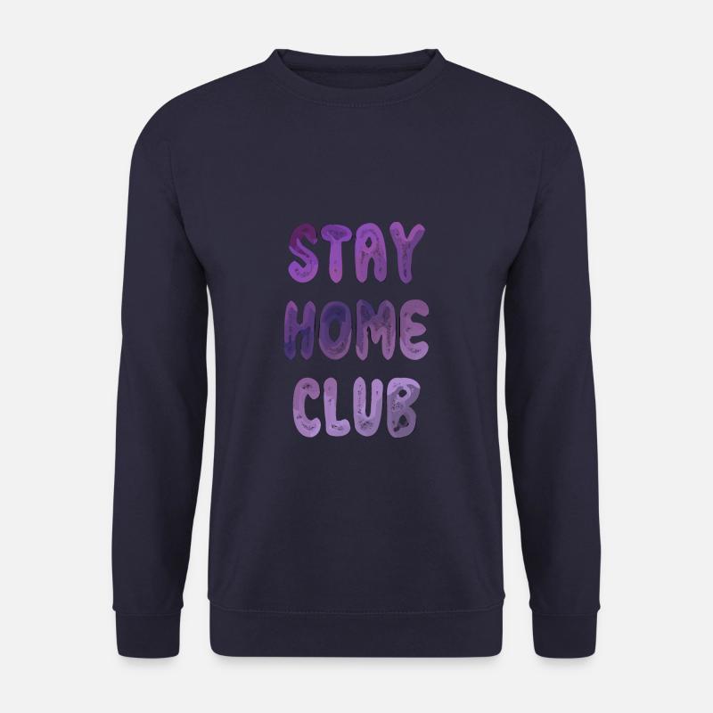 Stay Home Club - Unisex Pullover - Navy