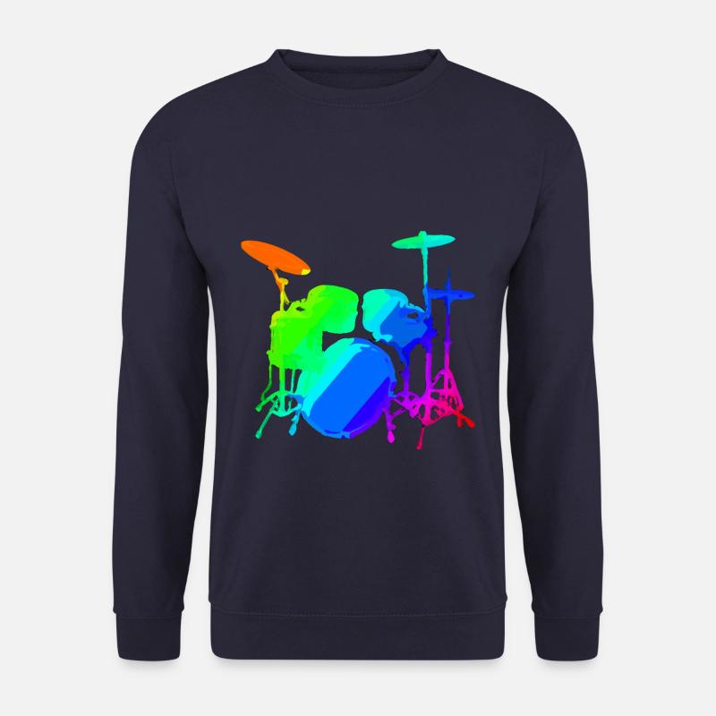 Drums - Unisex Sweatshirt - navy