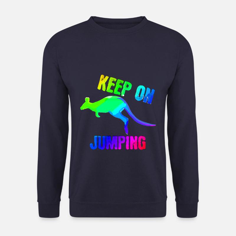 Keep on Jumping - Unisex Pullover - Navy