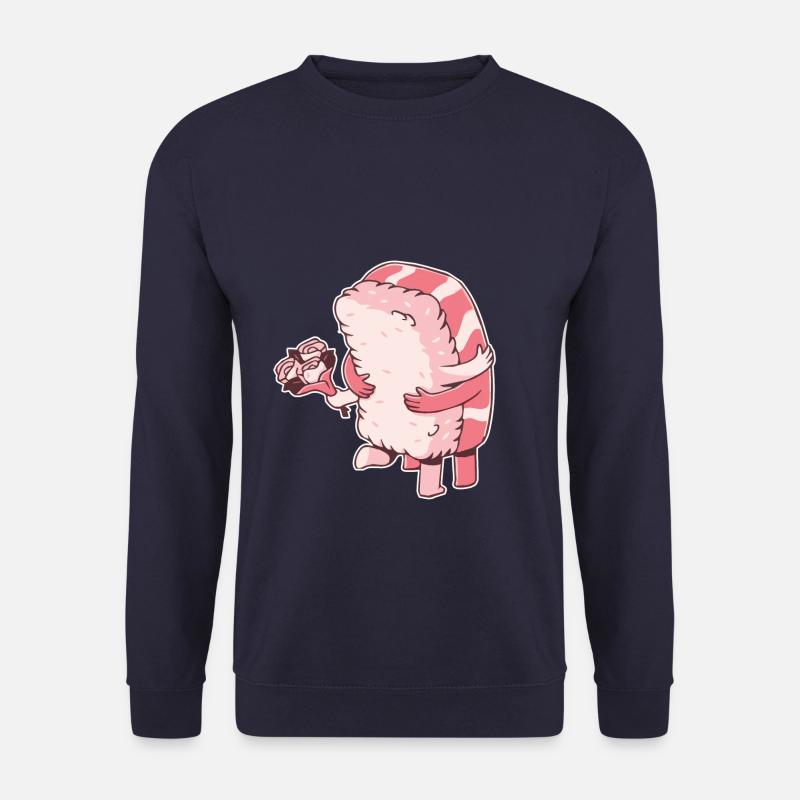 Sushi Liebespaar Valentinstag Geschenk - Unisex Pullover - Navy