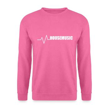 Housemusice Deephouse Progressive House EDM - Unisex Sweatshirt - pink - Front