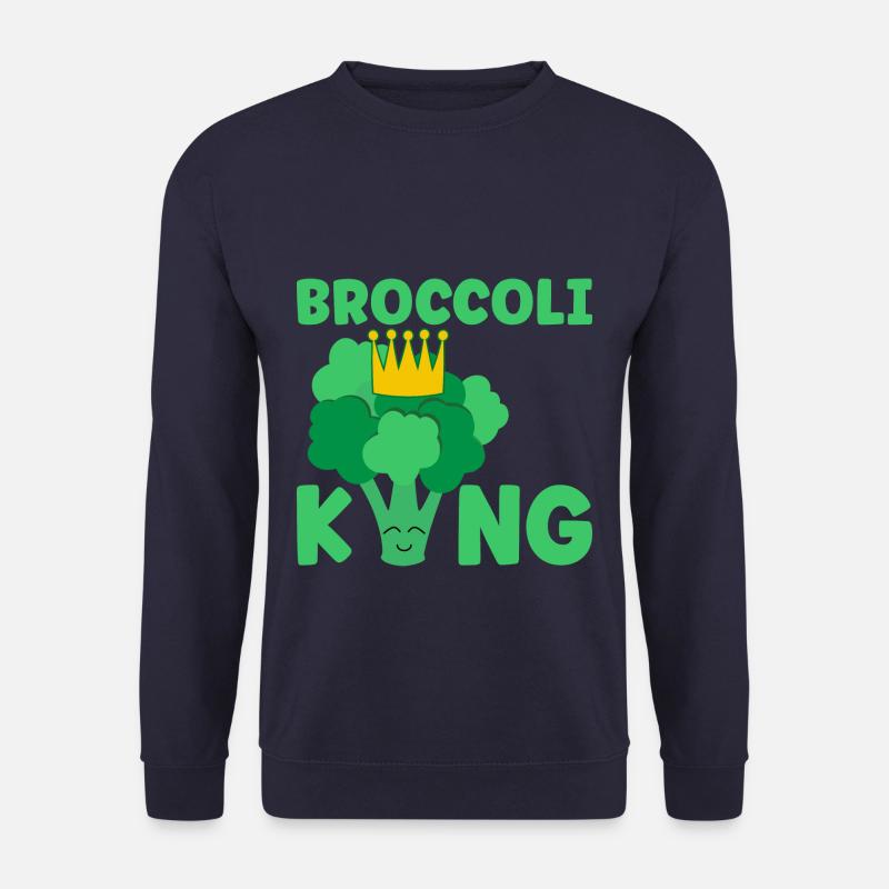 Broccoli King - Unisex Pullover - Navy