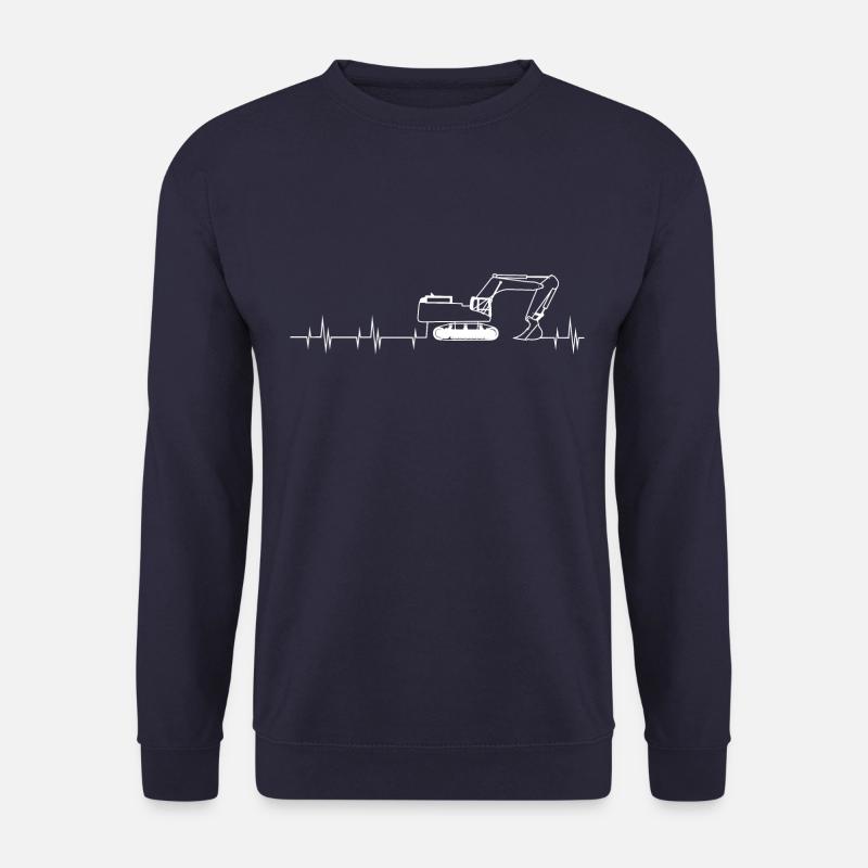 Fan Artikel für alle Baggerfahrer - Unisex Pullover - Navy