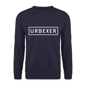 Urbexer - Sweat-shirt Unisexe - marine - Devant - Alina (178cm) & Michal (187cm)