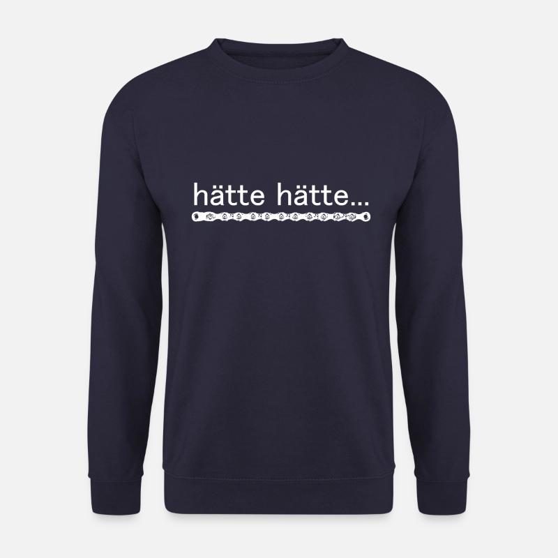 could have ... bicycle chain - Unisex Sweatshirt - navy
