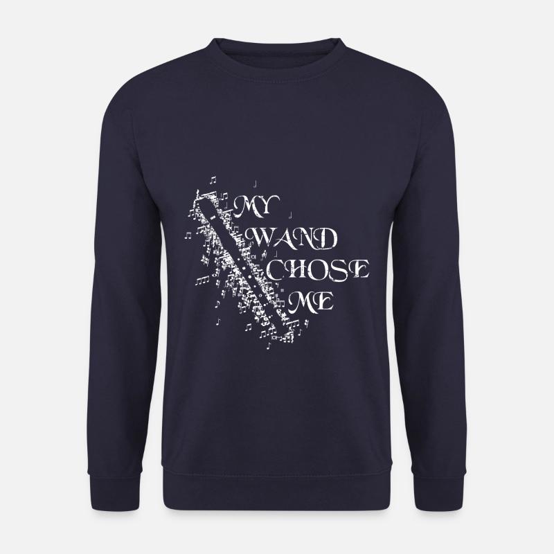 Flute My Wand Chose Me - Unisex Pullover - Navy
