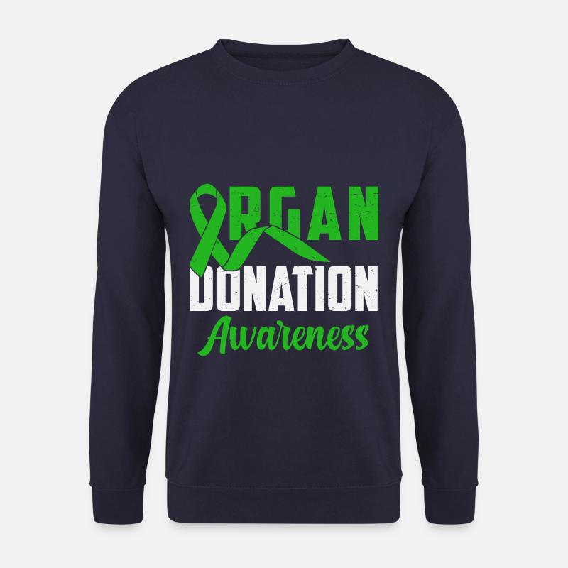 Organ Donation Awareness - Unisex Pullover - Navy
