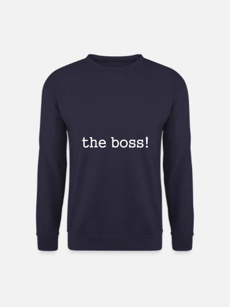 Abschiedsgeschenk Lustiges Arbeit Chef Büro Humor - Unisex Pullover - Navy