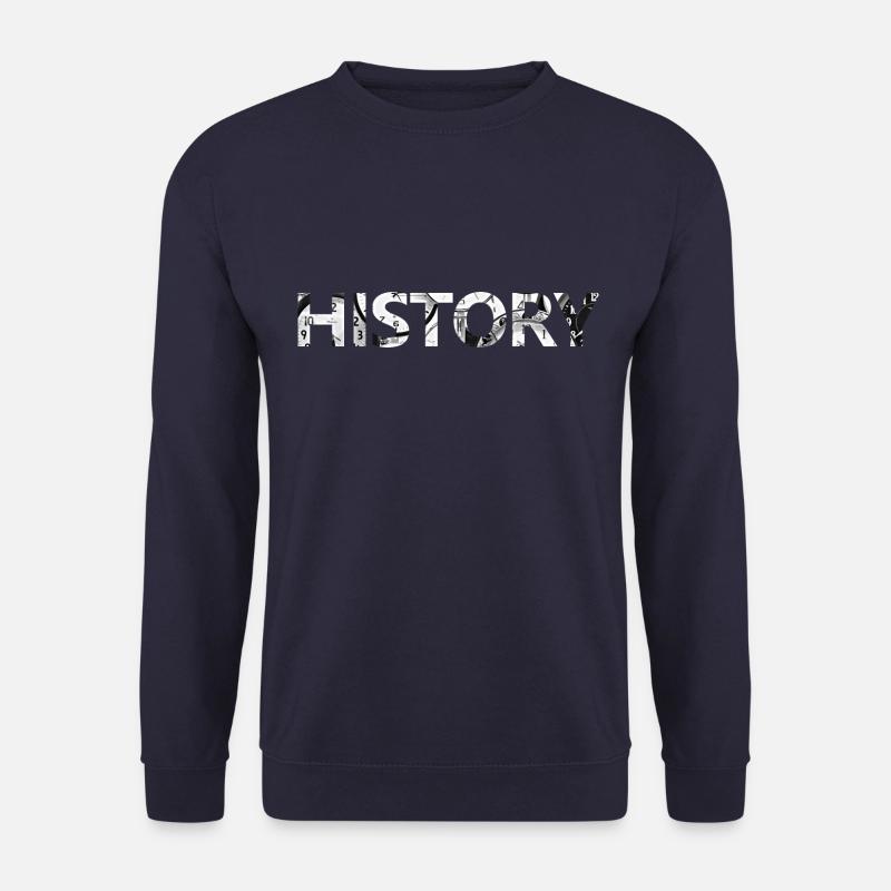 History - Unisex Pullover - Navy
