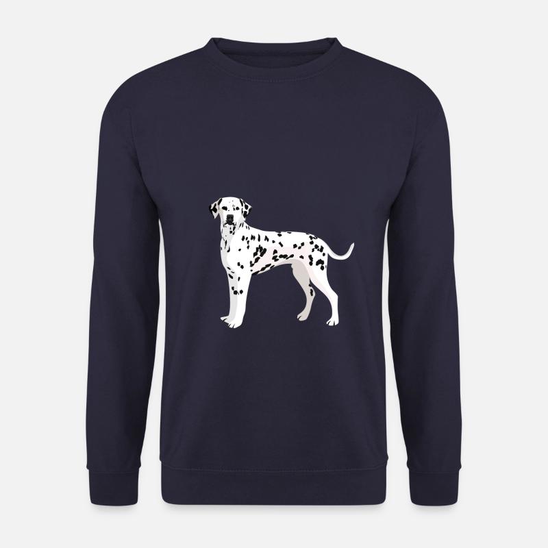 Dalmatiner Hund Tier Hundehalter Hundebesitzer - Unisex Pullover - Navy