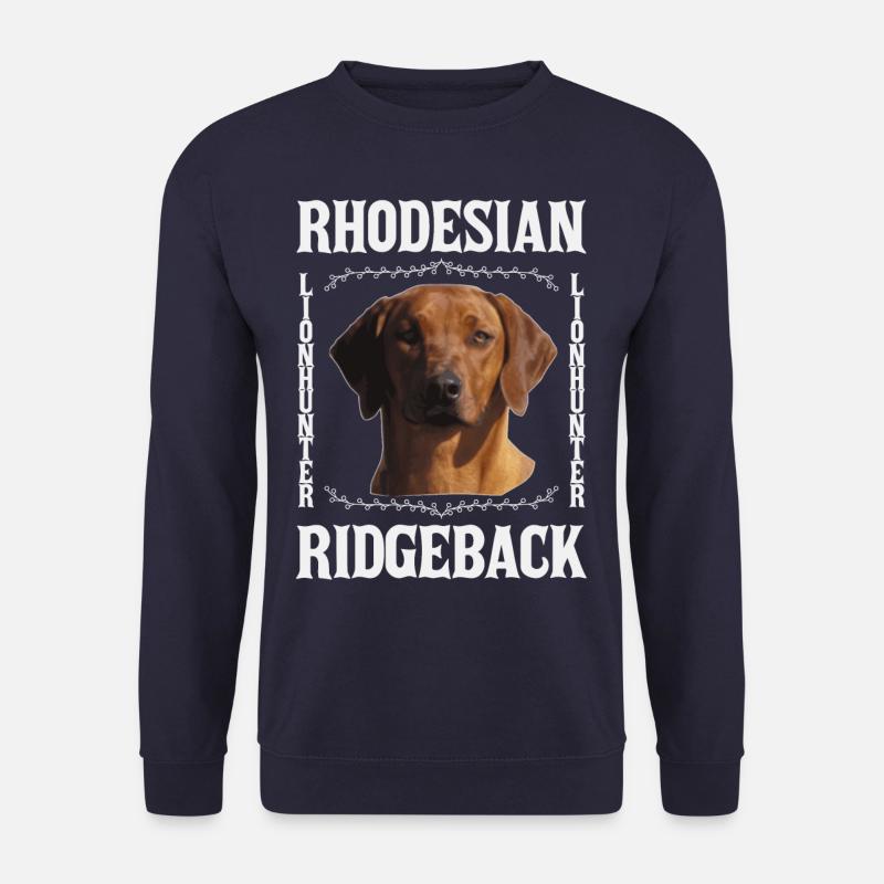 Rhodesian Ridgeback Lionhunter - Unisex Sweatshirt - navy