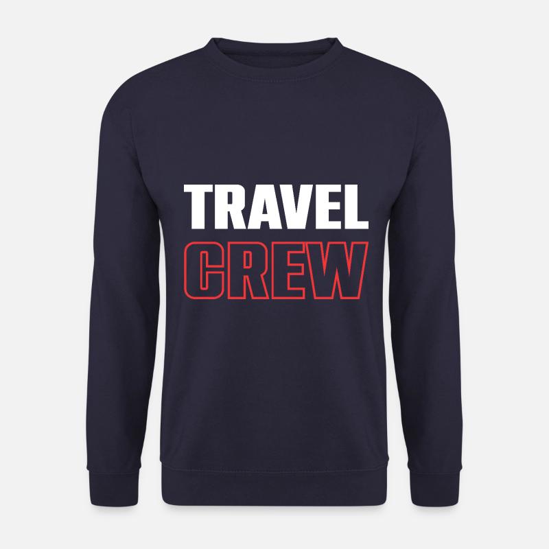Travel Crew - Unisex Pullover - Navy