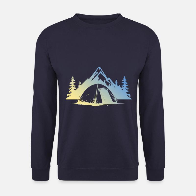 Camping Zelt - Unisex Pullover - Navy