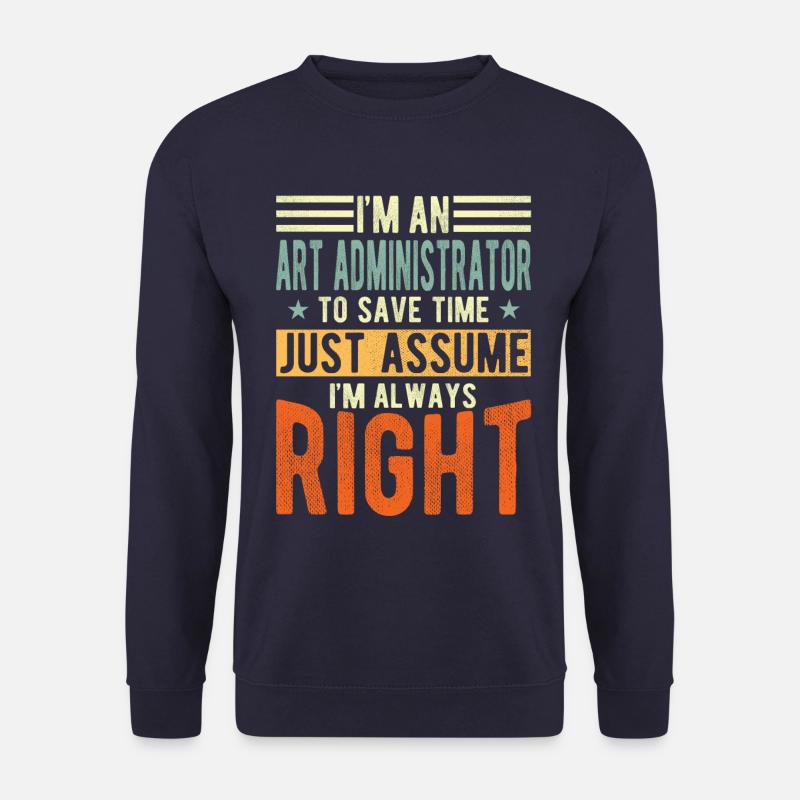Art Administrator - Unisex Sweatshirt - navy