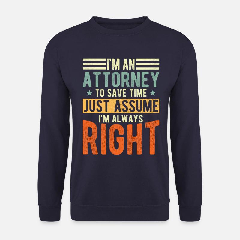 Rechtsanwalt - Unisex Pullover - Navy