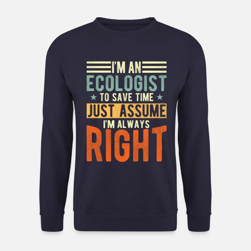 Ökologe - Unisex Pullover - Navy