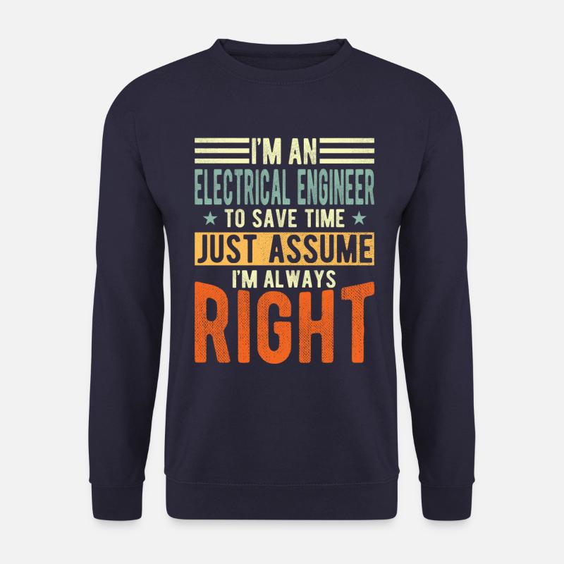 Elektroingenieur - Unisex Pullover - Navy