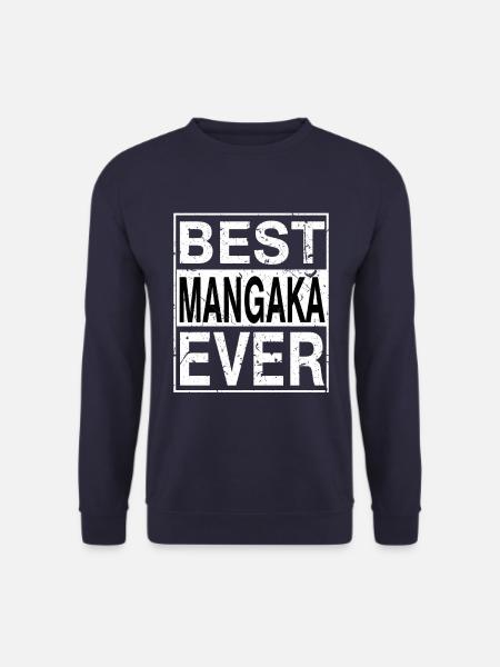 Best Mangaka Ever Mangaka Gift - Unisex Sweatshirt - navy
