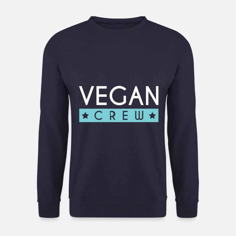 Équipage végétalien - Sweat-shirt Unisexe - marine