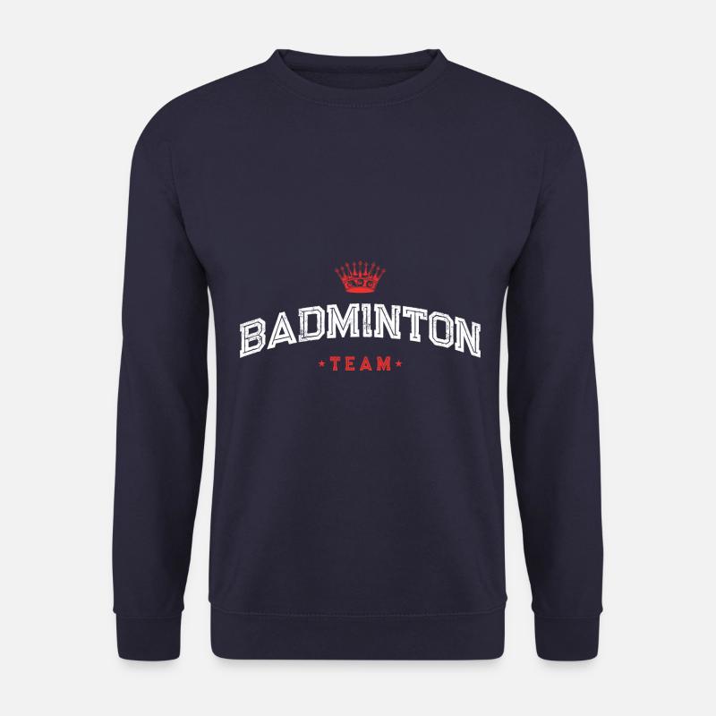 Badminton Team - Unisex Sweatshirt - navy