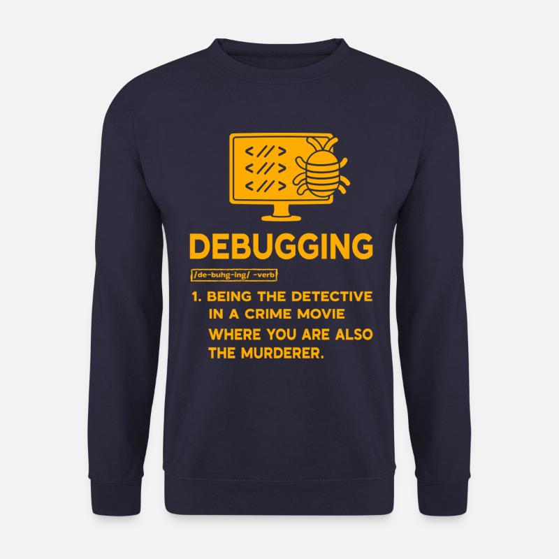 Debugging - Unisex Sweatshirt - navy