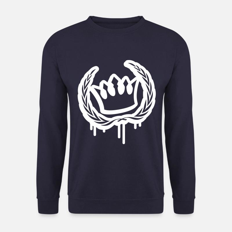 krone kranz - Unisex Pullover - Navy