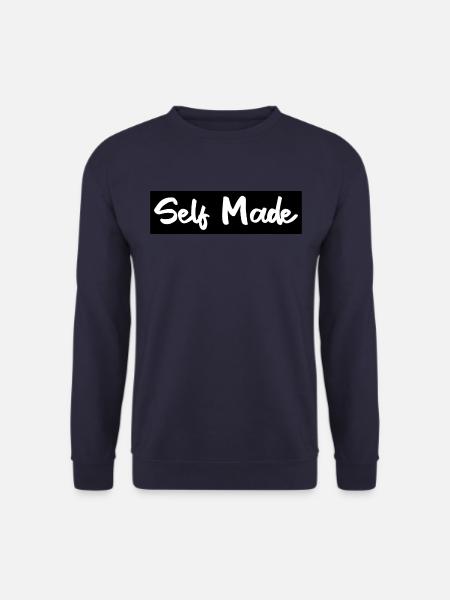 Self made - Selbst gemacht - Unisex Pullover - Navy