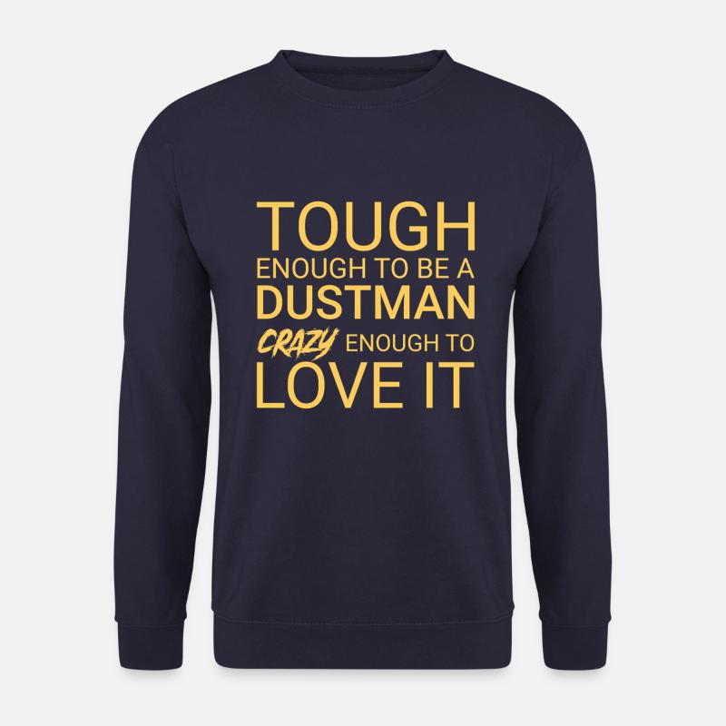 Dustman Crazy - Unisex Pullover - Navy