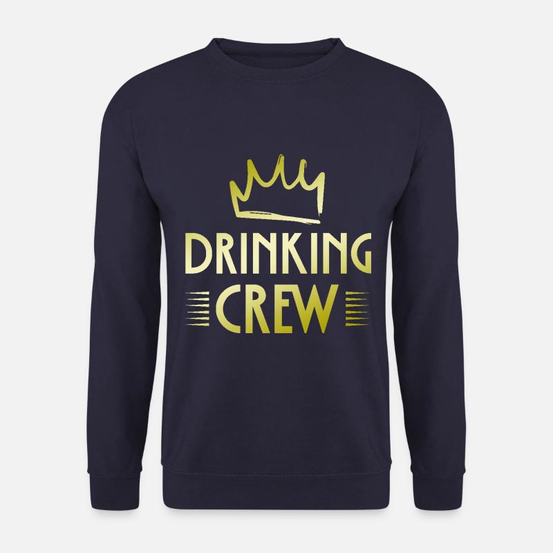Drinking Crew - Unisex Pullover - Navy