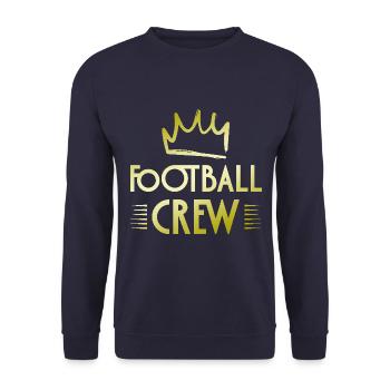 Équipe de football - Sweat-shirt Unisexe - marine - Devant - Alina (178cm) & Michal (187cm)