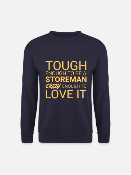Storeman Crazy - Unisex Sweatshirt - navy