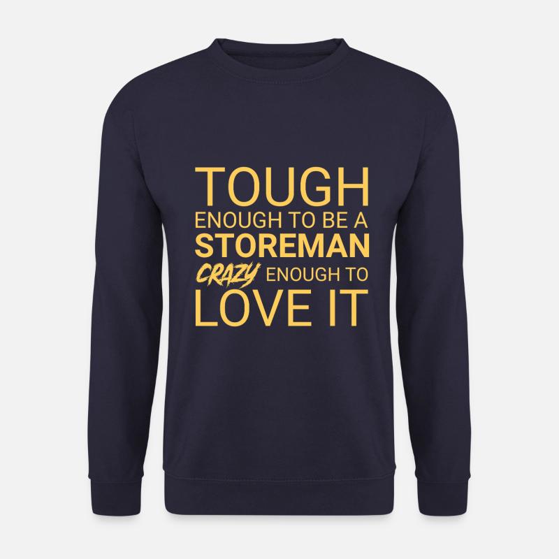 Storeman Crazy - Unisex Pullover - Navy
