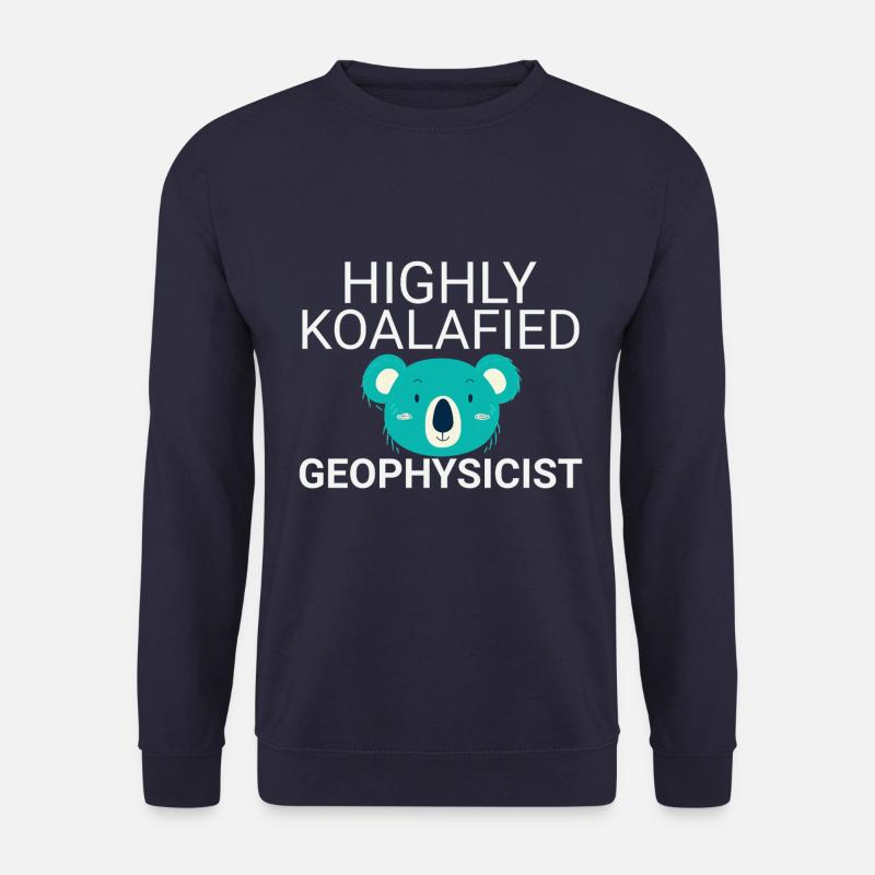 Geophysicist Koalafied Geophysics - Unisex Sweatshirt - navy