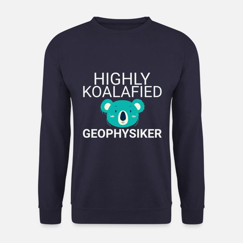 Geophysicist Koalafied Geophysics - Unisex Sweatshirt - navy