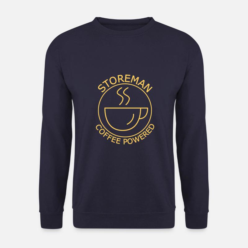 Storeman Coffee Powered - Unisex Sweatshirt - navy