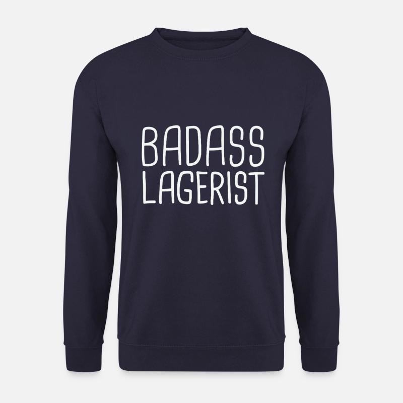 Lagerist Badass - Unisex Pullover - Navy