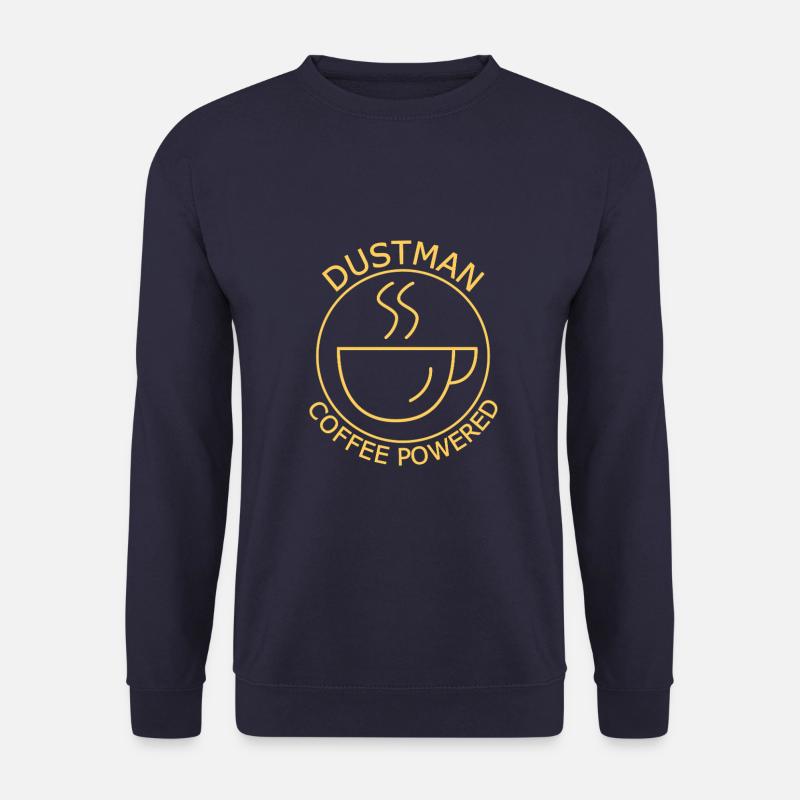 Dustman Coffee Powered - Unisex Pullover - Navy