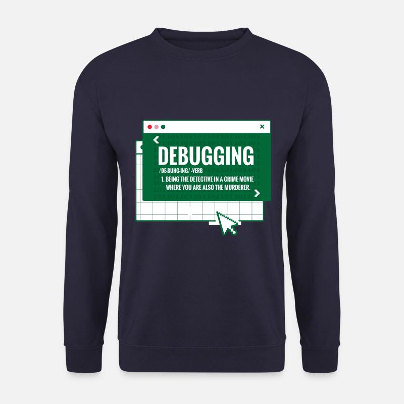 Debugging - Unisex Sweatshirt - navy