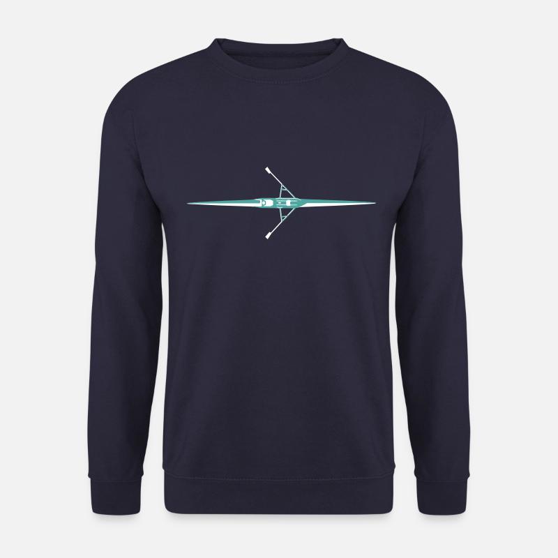 Aviron, bateau à rames, sculling - Sweat-shirt Unisexe - marine