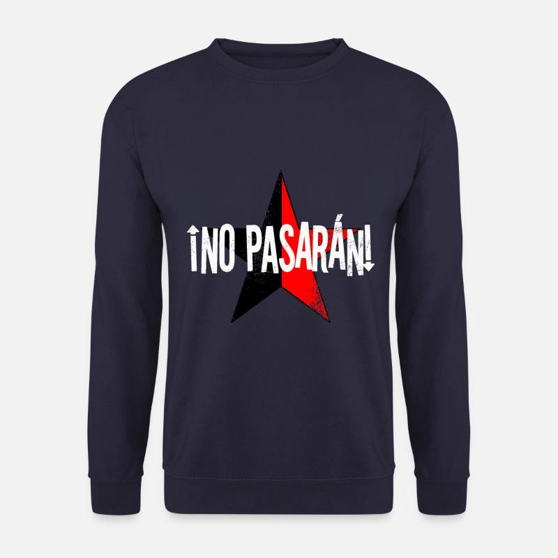 ¡No pasarán! - Unisex Sweatshirt - navy