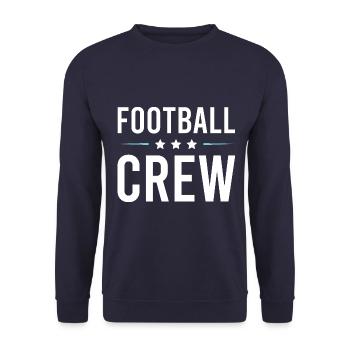 Équipe de football - Sweat-shirt Unisexe - marine - Devant - Alina (178cm) & Michal (187cm)