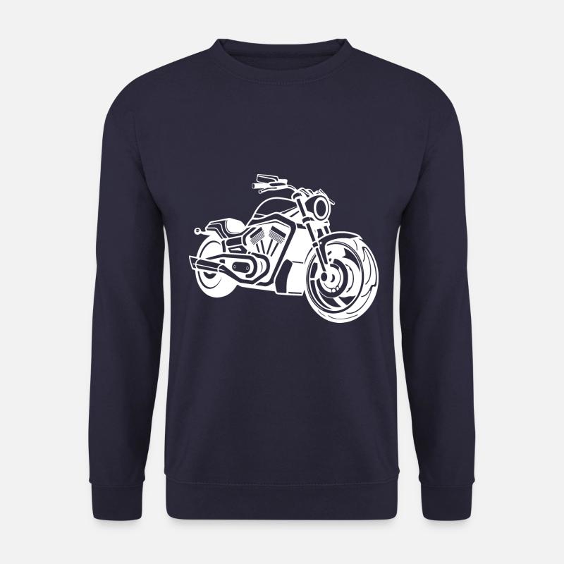 Motorcycle Biker - Unisex Sweatshirt - navy