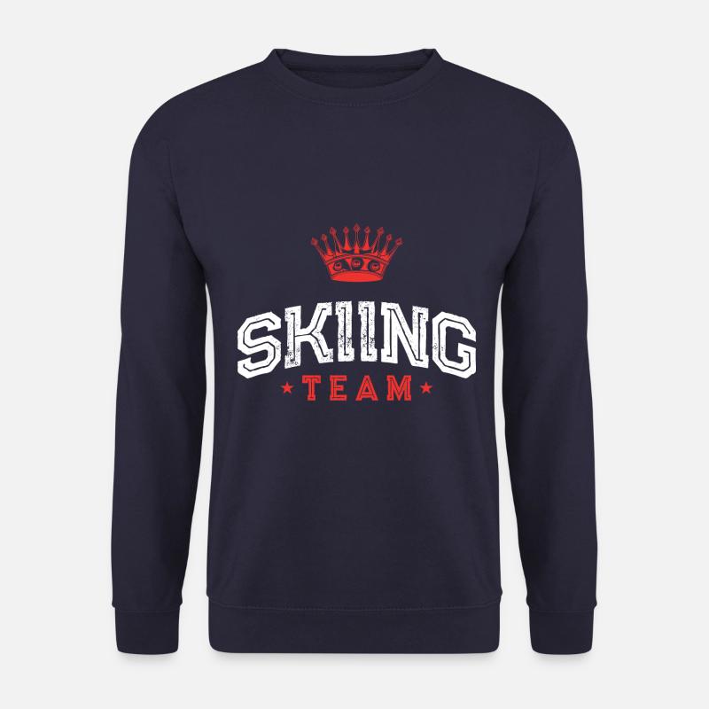 Skiing Team - Unisex Sweatshirt - navy