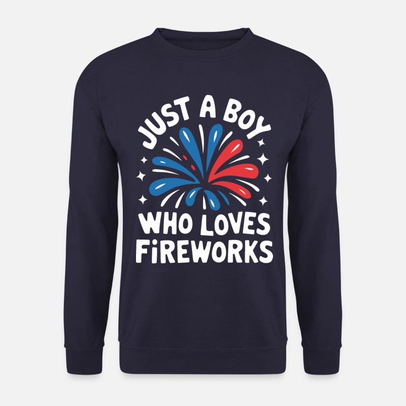 Pyrotechniker Feuerwerk Pyrotechnik - Unisex Pullover - Navy