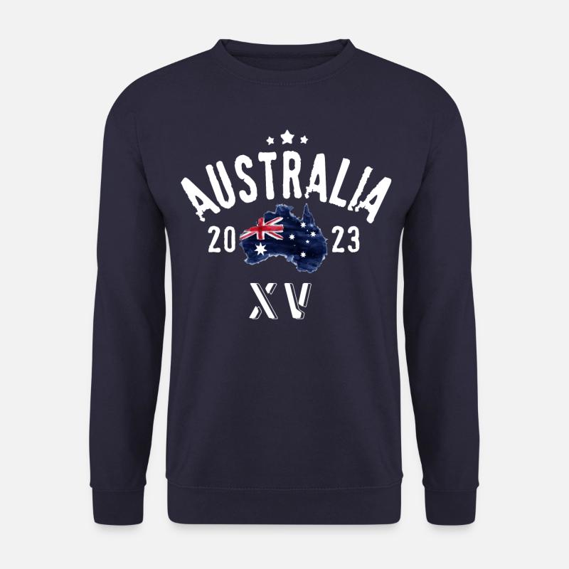 Australia XV rugby team - Unisex Sweatshirt - navy